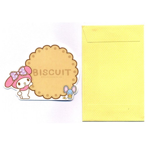 Ano 2014. Conjunto de Mini-Cartão de Mensagem Sanrio My Melody Dots CAM