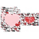 Ano 2014. Conjunto de Mini-Papel de Carta Hello Kitty & SANRIO CHARACTERS 40th Anniversary