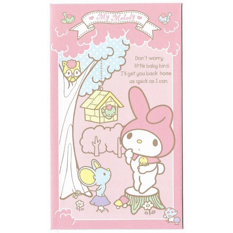 Ano 2014. Mini-Envelope MY MELODY Sanrio