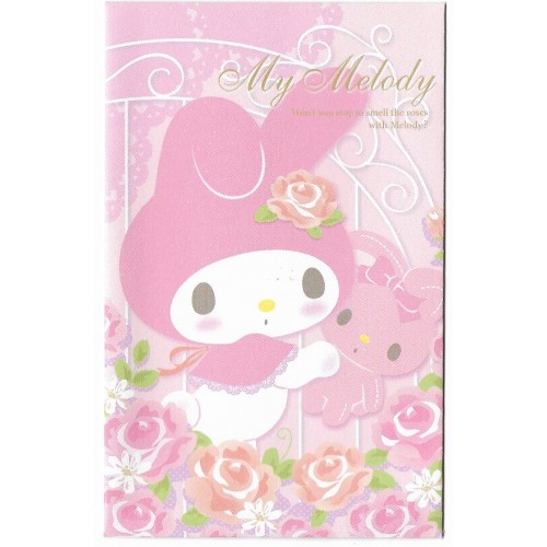Ano 2013. Mini-Envelope MY MELODY Roses Sanrio