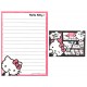 Ano 2014. Kit 2 Conjuntos de Mini-Papel de carta Hello Kitty CPN Sanrio