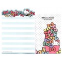 Ano 2013. Kit 2 Conjuntos de Mini-Papel de carta Hello Kitty Ribbons