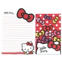 Ano 2013. Conjunto de Mini-Papel de carta Hello Kitty DC2 Sanrio