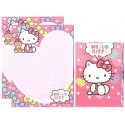 Ano 2014. Conjunto de Mini-Papel de carta Hello Kitty CRS Sanrio