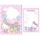 Ano 2015. Conjunto de Mini-Papel de carta Hello Kitty CRS Sanrio