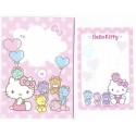 Ano 2015. Conjunto de Mini-Papel de carta Hello Kitty CRS Sanrio