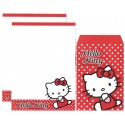 Ano 2012. Conjunto de Mini-Papel de carta Hello Kitty Dots CVM Sanrio