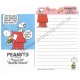 Kit 2 Conjuntos de Mini-Papel de Carta SNOOPY & Charlie Brown Peanuts