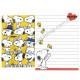 Kit 2 Conjuntos de Mini-Papel de Carta SNOOPY LOVE Peanuts