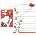 Kit 2 Conjuntos de Mini-Papel de Carta SNOOPY LOVE Peanuts