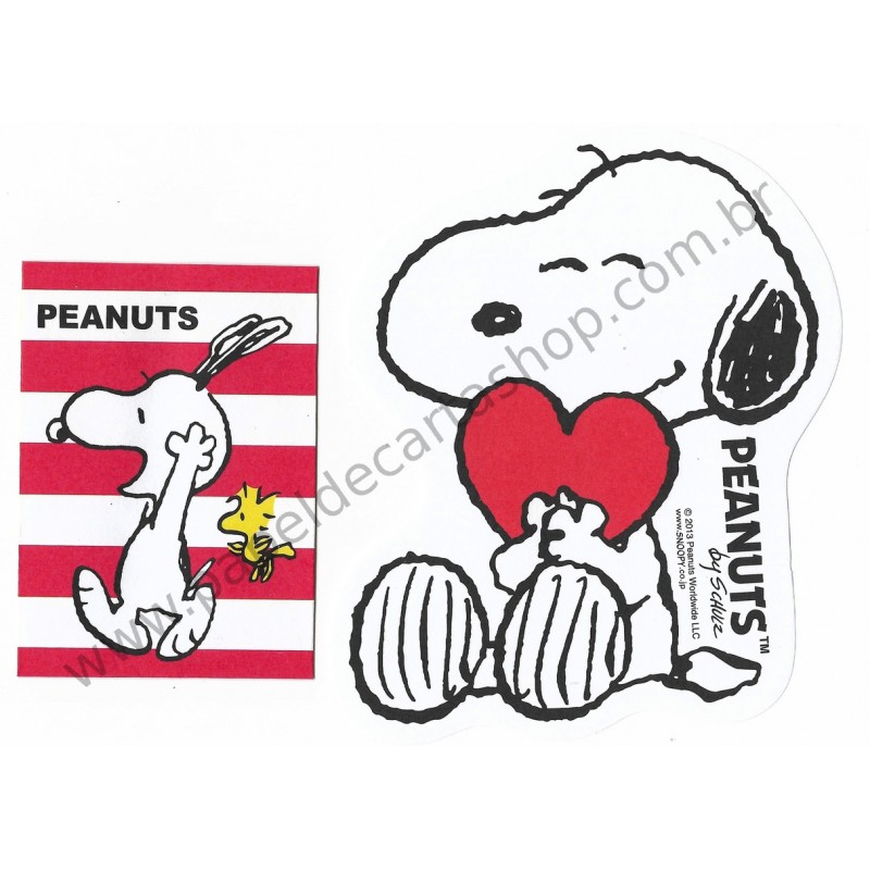 Conjunto de Mini-Papel de Carta SNOOPY HOME I Peanuts