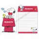 Conjunto de Mini-Papel de Carta SNOOPY HOME II Peanuts