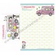 Kit 2 Conjuntos de Mini-Papel de Carta SNOOPY & Girlfriends Peanuts