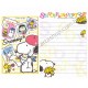 Kit 2 Conjuntos de Mini-Papel de Carta SNOOPY & friends II Peanuts