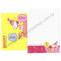 Conjunto de Mini-Papel de Carta SNOOPY CAM Peanuts