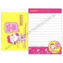 Conjunto de Mini-Papel de Carta SNOOPY CRS Peanuts