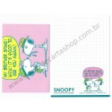 Conjunto de Mini-Papel de Carta SNOOPY CVD Peanuts