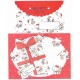 Ano 2017. Kit 2 Conjuntos de Papel de Carta Hello Kitty Sanrio