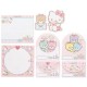 Ano 2016. Kit 2 Conjuntos de Papel de Carta Hello Kitty Letter Sanrio