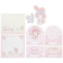 Ano 2016. Kit 2 Conjuntos de Papel de Carta My Melody Sanrio