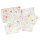 Ano 2017. Conjunto de Papel de Carta Sanrio Characters Sanrio