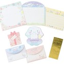 Ano 2017. Kit 2 Conjuntos de Papel de Carta Cinnamoroll Sanrio