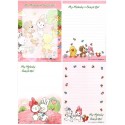 Ano 2015. Kit 4 Notas My Melody & Suzi’s Zoo II Sanrio