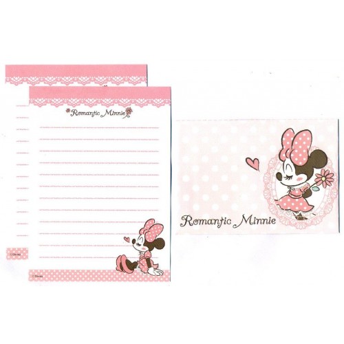 Conjunto de Mini-Papel de Carta Romantic Minnie I Disney