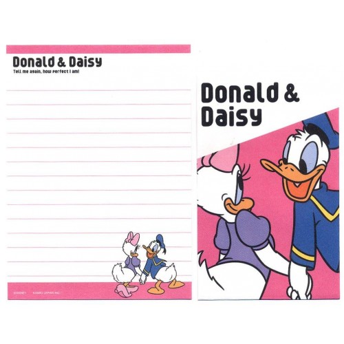 Conjunto de Mini-Papel de Carta Donald & Daisy CRS Disney