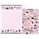 Kit 2 Conjuntos de Mini-Papel de Carta Definitely Daisy CRS Disney