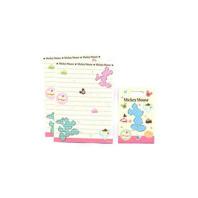 Conjunto de Mini-Papel de Carta Mickey Mouse Disney