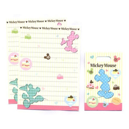 Conjunto de Mini-Papel de Carta Mickey Mouse Disney