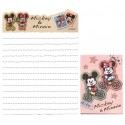 Kit 2 Conjuntos de Mini-Papel de Carta Mickey & Minnie N1 Disney