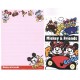 Kit 2 Conjuntos de Mini-Papel de Carta Mickey & Minnie N2 Disney