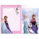 Kit 2 Conjuntos de Papel de Carta Pequeno Frozen Anna Disney