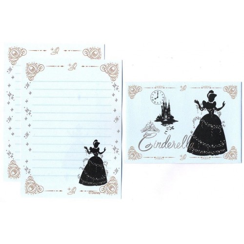 Conjunto de Mini Papel de Carta Cinderella - Curious