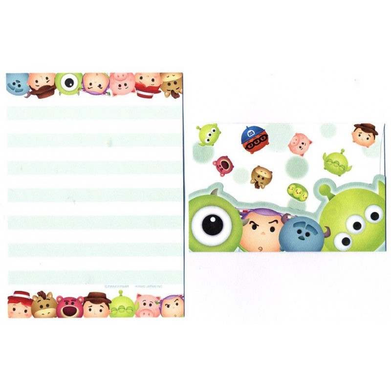 Conjunto de Mini-Papel de Carta Toy Story Pixar Disney TSUM TSUM