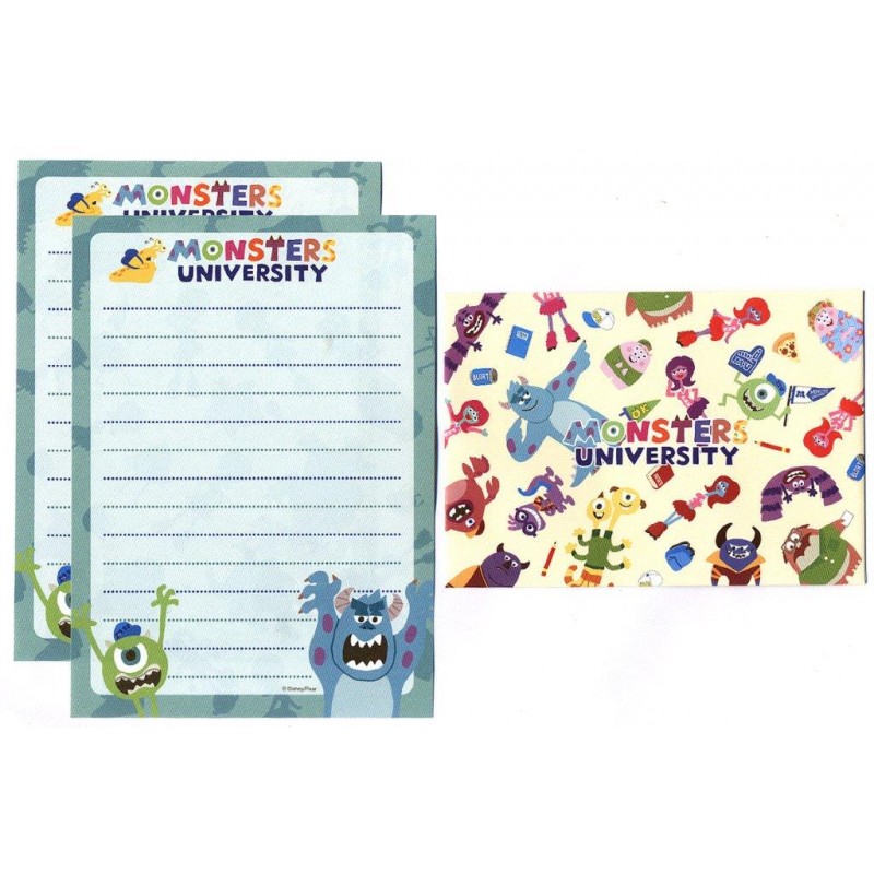 Conjunto de Mini Papel de Carta Pixar Monsters University