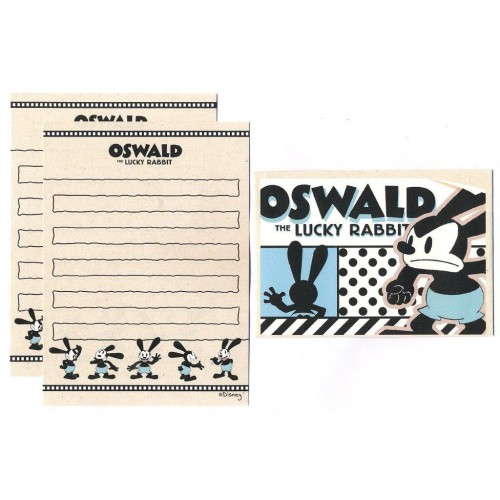 Conjunto de Mini-Papel de Carta Oswald CBR Disney