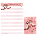 Conjunto de Mini-Papel de Carta Disney Chip & Dale CRS