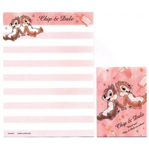 Conjunto de Mini-Papel de Carta Disney Chip & Dale CRS