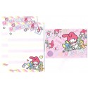 Ano 2014. Conjunto de Mini-Papel de Carta My Melody Seal2 - Sanrio