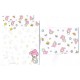 Ano 2014. Conjunto de MINI-Papel de Carta My Melody CLL Sanrio