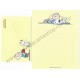 Kit 6 Conjuntos de Papel de Carta SNOOPY Vintage Hallmark Japan