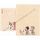 Kit 6 Conjuntos de Papel de Carta SNOOPY Vintage Hallmark Japan