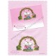 Ano 2000. Conjunto de Papel de Carta Hello Kitty Stars On Stage Pink Sanrio