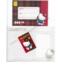 Ano 1988. Conjunto de Papel de Carta Hello Kitty Sem Postal Sanrio