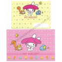 Ano 2000. Conjunto de Papel de Carta My Melody Yellow Antigo (Vintage) Sanrio