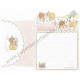 Ano 2006. Conjunto de Papel de Carta Little Twin Stars EBR Sanrio