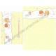 Ano 2005. Conjunto de Papel de Carta Little Twin Stars C Little YW Sanrio